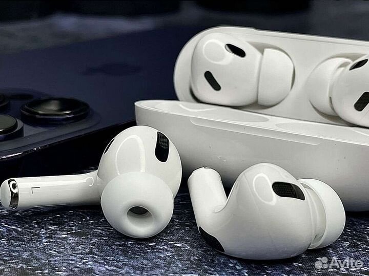 Airpods pro 2 platinum + чехол