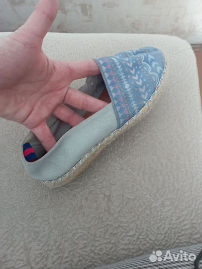Эспадрильи женские 35 36р