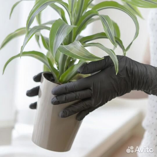 Перчатки одноразовые нитриловые, виниловые