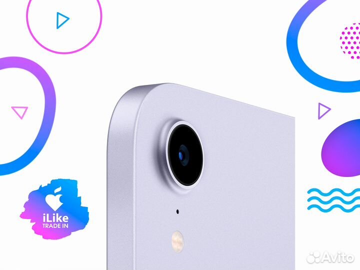 Apple iPad mini Wi-Fi 64 гб, Фиолетовый (2021)