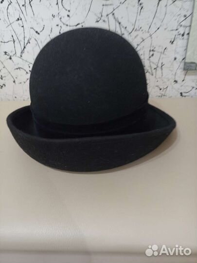 Шляпа фетровая женская