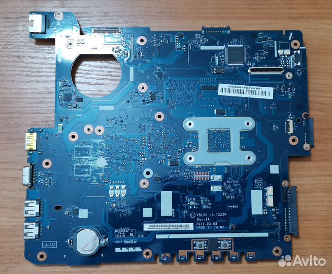 Материнская плата Asus X53U K53U (PBL60 LA-7322P)