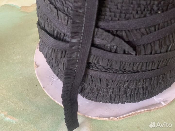 Резинка декоративная черная