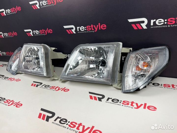Фары Toyota Land Cruiser Prado 95 Светлые D2475