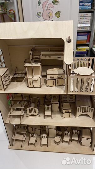 Детский игрушечный домик