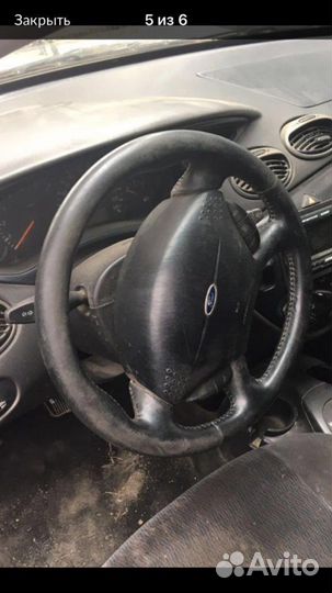 Руль с подушкой на Форд Фокус-1 Американец