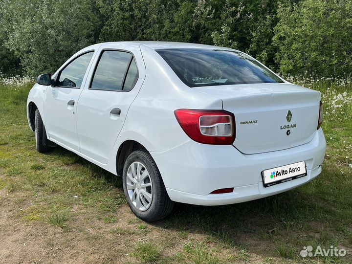 Renault Logan 1.6 МТ, 2017, 140 000 км