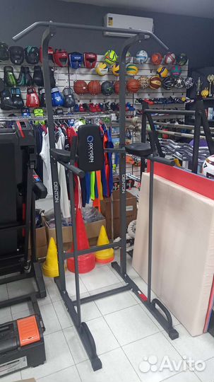 Турник брусья пресс 3 в 1 напольный