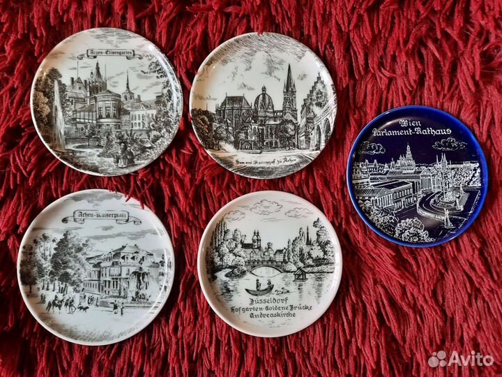 Декоративные тарелочки из Германии