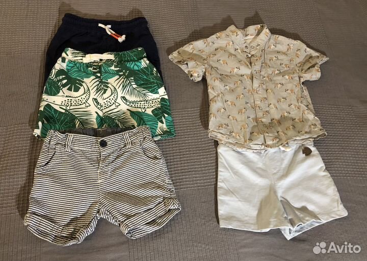 Детские вещи пакетом на мальчика 80 86