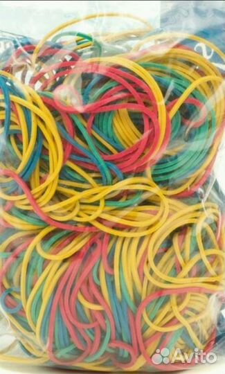 Канцелярские резинки, резинки для денег
