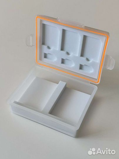 Бокс для батарей и карт памяти SD водонепроницаемы