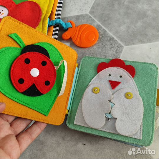 Мягкие книги для малышей