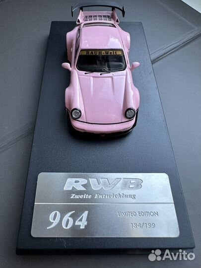 Модель автомобиля porsche 1/64 RWB