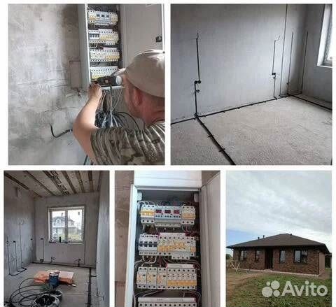 Монтаж/Замена электропроводки в квартирах и домах