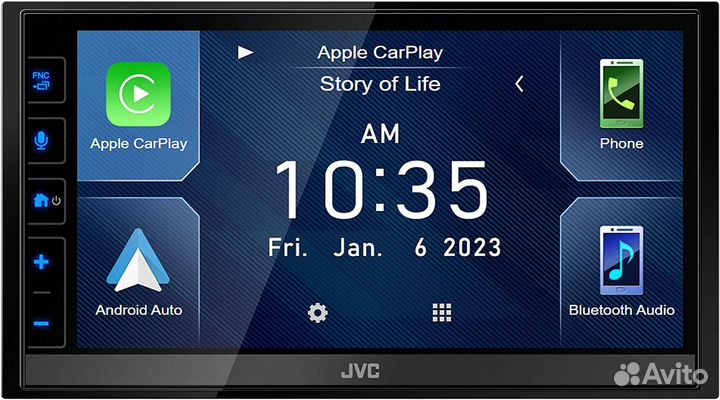 Автомагнитола JVC KW-M785BW