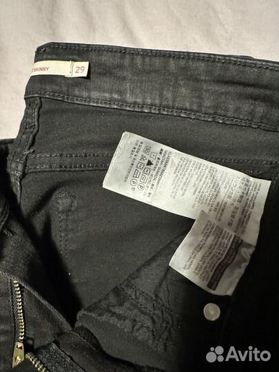 Джинсы levis женские skinny 711