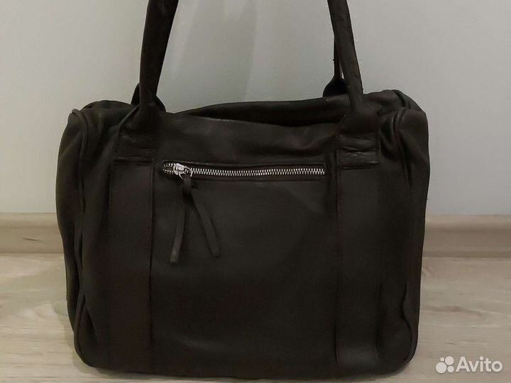 Натуральная кожаная сумка