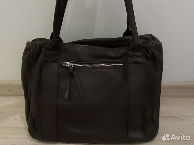 Натуральная кожаная сумка