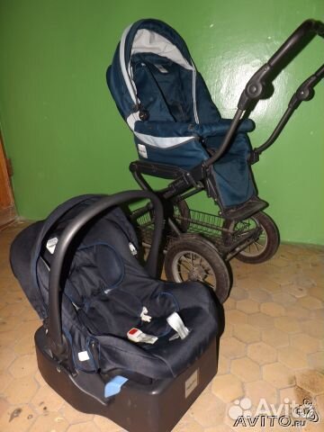 Продам коляску и автокресло Inglesina для мальчика