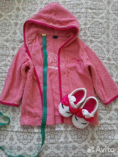 Купальник и халат для девочки