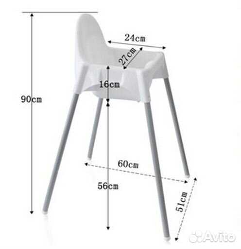 Стульчик для кормления IKEA