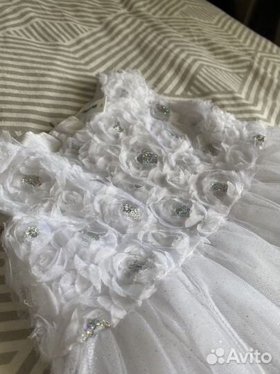 Белое платье для девочки