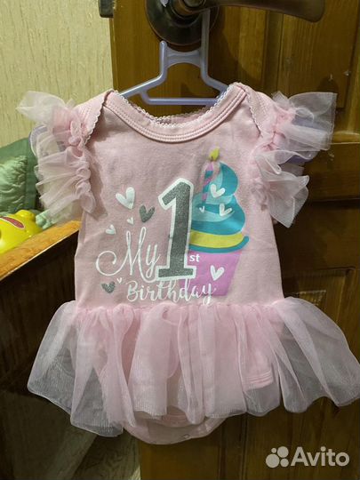 Платье- боди для девочки