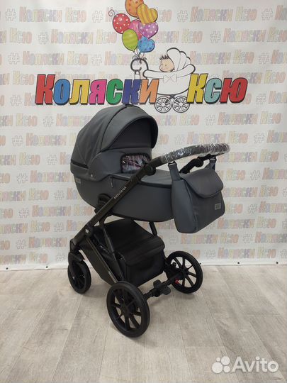 Коляска новая модульная 2 в 1 Рико Бэйзик графит