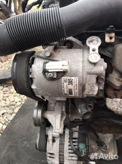 Компрессор кондиционера на opel астра h