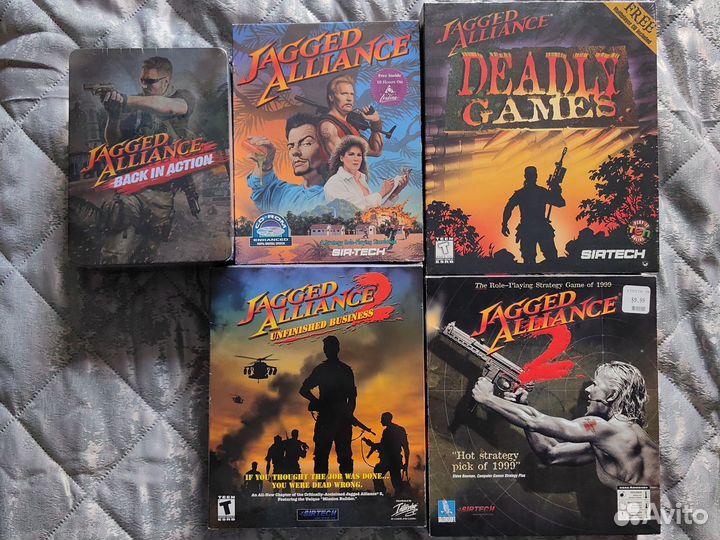 Jagged Alliance Коллекция боксов
