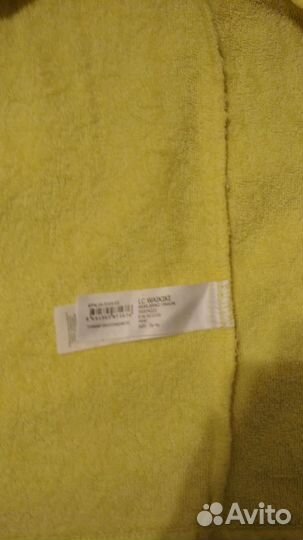 Халат банный детский для девочки