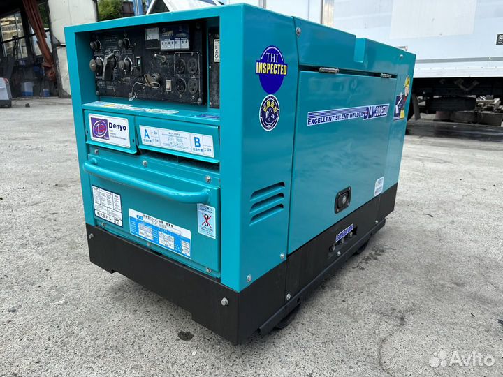 Сварочный генератор Denyo DLW300ESW. 2 поста10 Квт