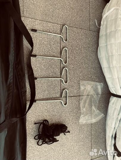 Палатка зимняя куб 3-х слойная