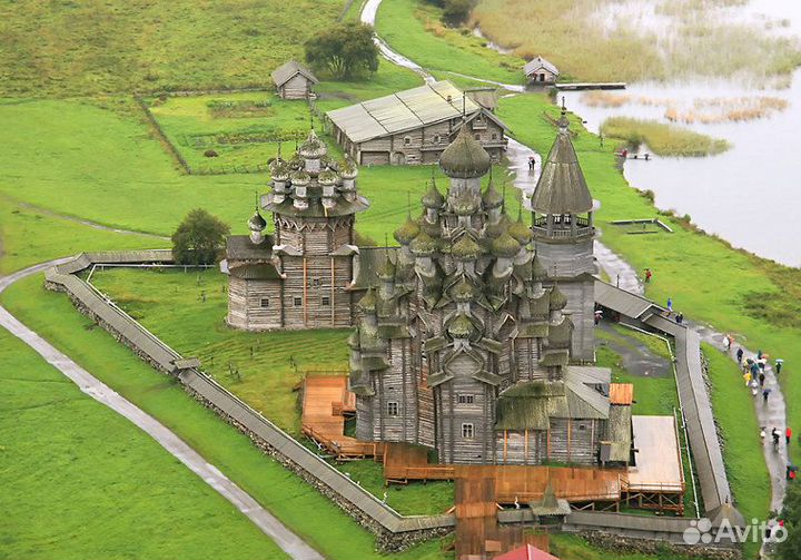 В Кижи через Оятевщену, ежедневно