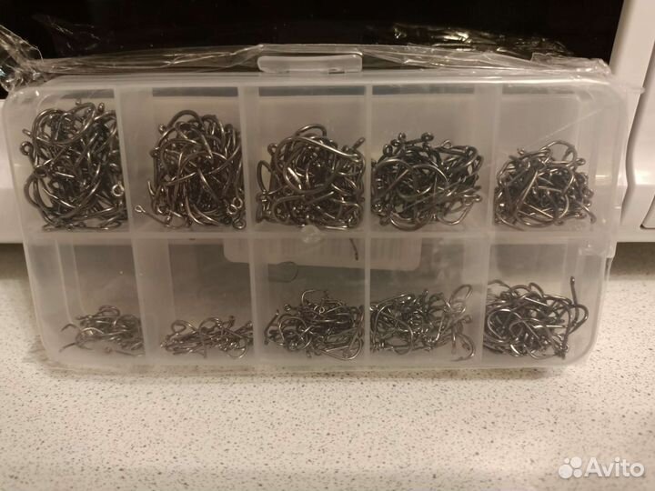 Качественные рыболовные крючки набор