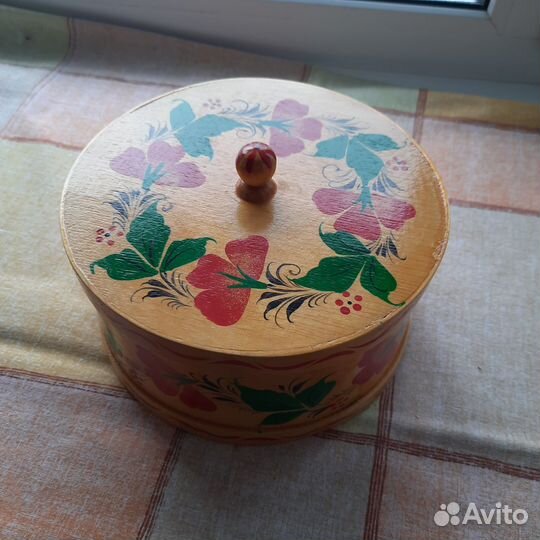 Коробка хохлома СССР,190х100
