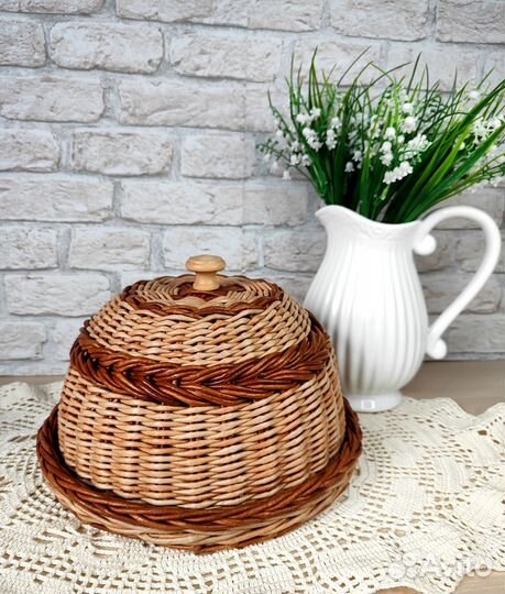 Хлебница плетеная