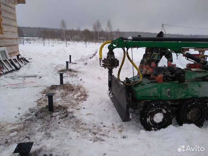 Винтовые сваи