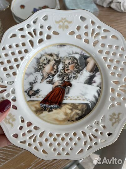 Настенная декоративная тарелка