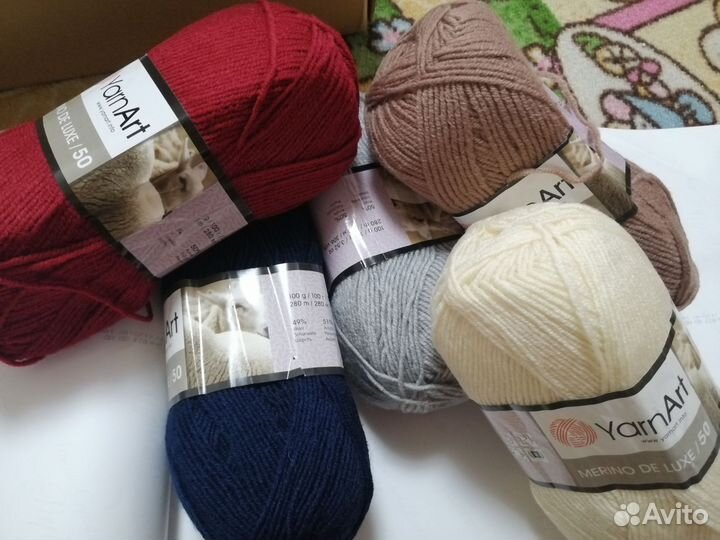 Пряжа yarnart merino DE luxe