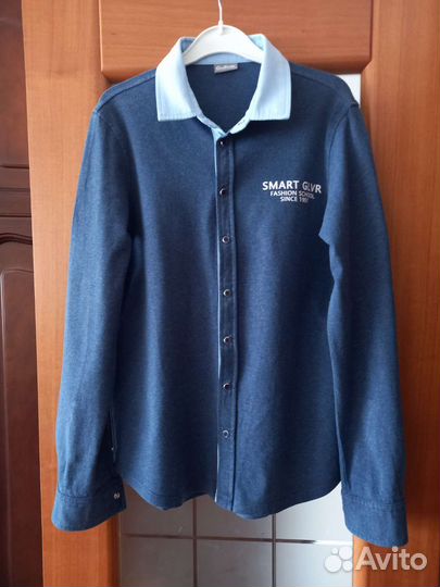 Gulliver школьная рубашка для мальчика 11-13 лет