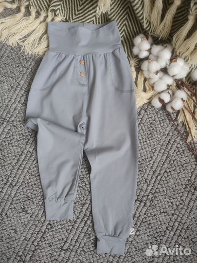 Штаны брюки musli green cotton 98 новые Дания