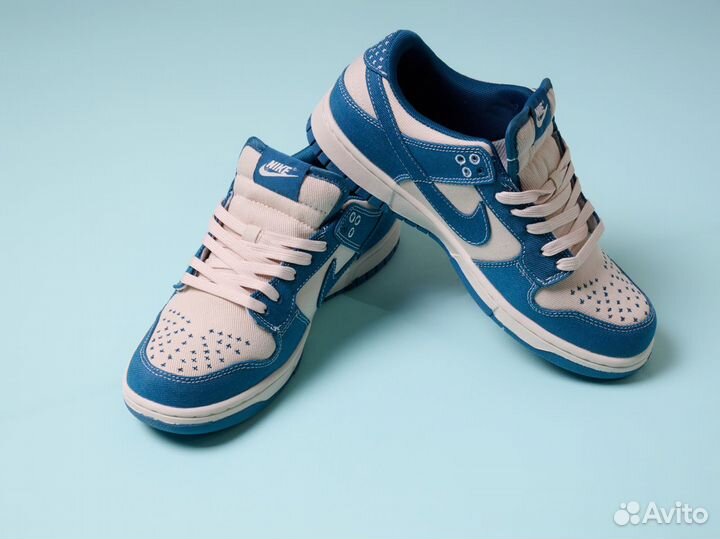 Nike Dunk Low SE Sashiko Industrial Blue