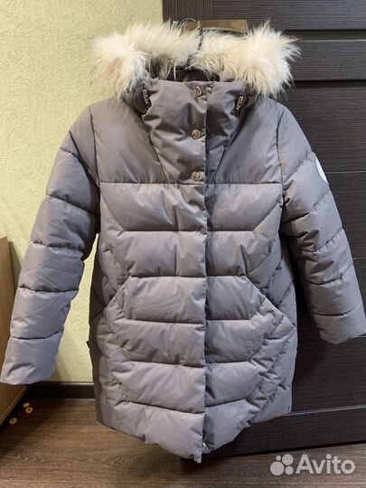 Куртка/ пуховик/пальто зимнее 140