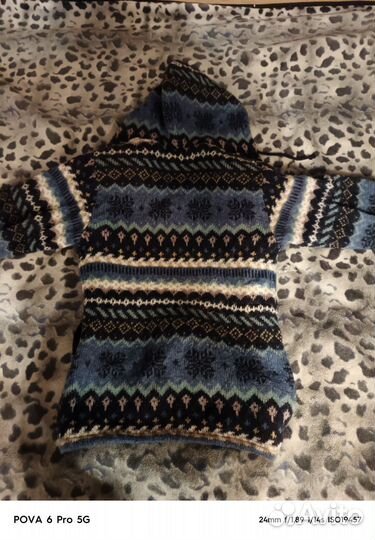 Шерстяная куртка кардиган женская Freyja