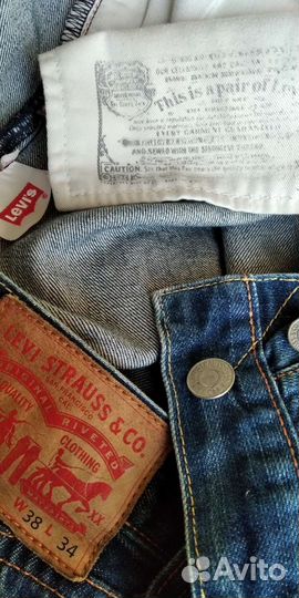 Джинсы Levis. 501. Винтаж 