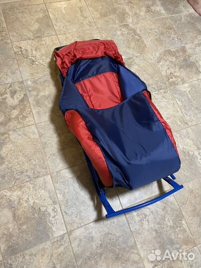 Детские санки коляска