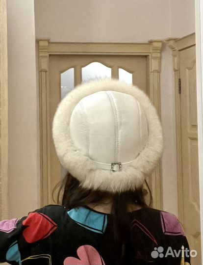 Шапка женская из песца