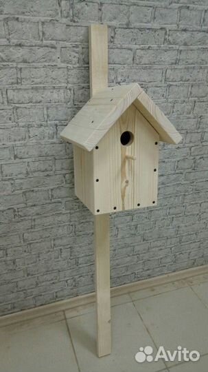 Скворечник синичник кормушка для птиц дом